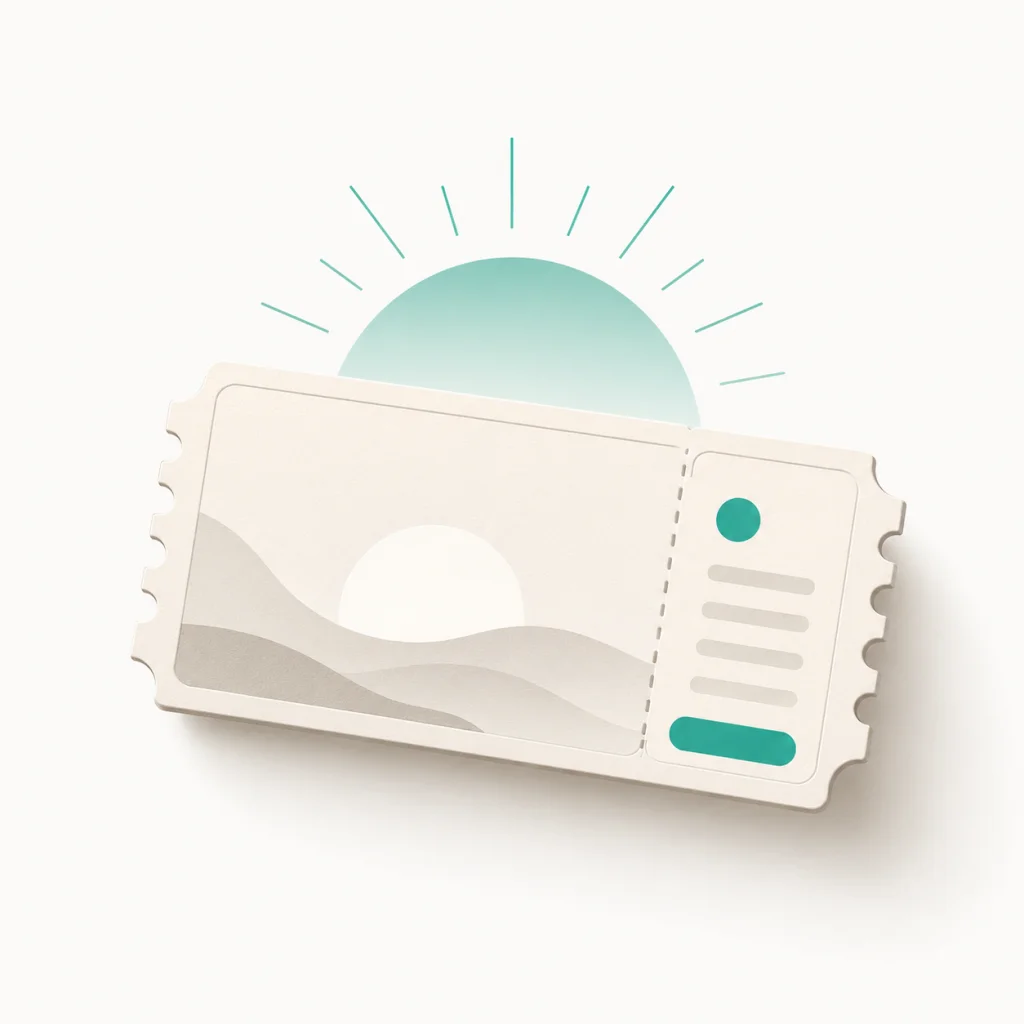 Day pass illustration